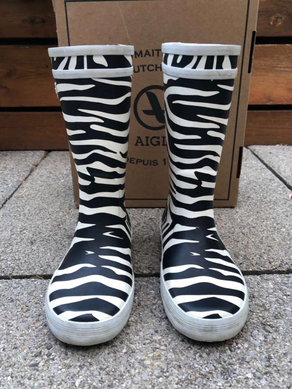 Bottes de pluie Aigle pointure 29 – photo 4